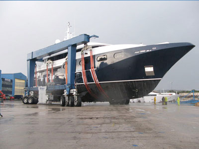 100 тонн Подвижной Кран для Яхт
