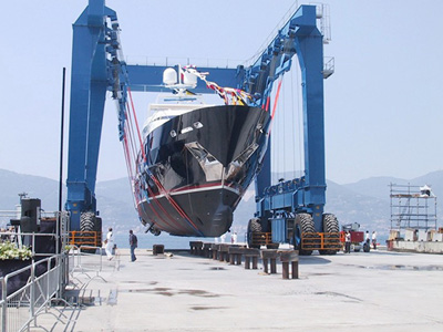 60 тонн Подвижной Кран для Яхт