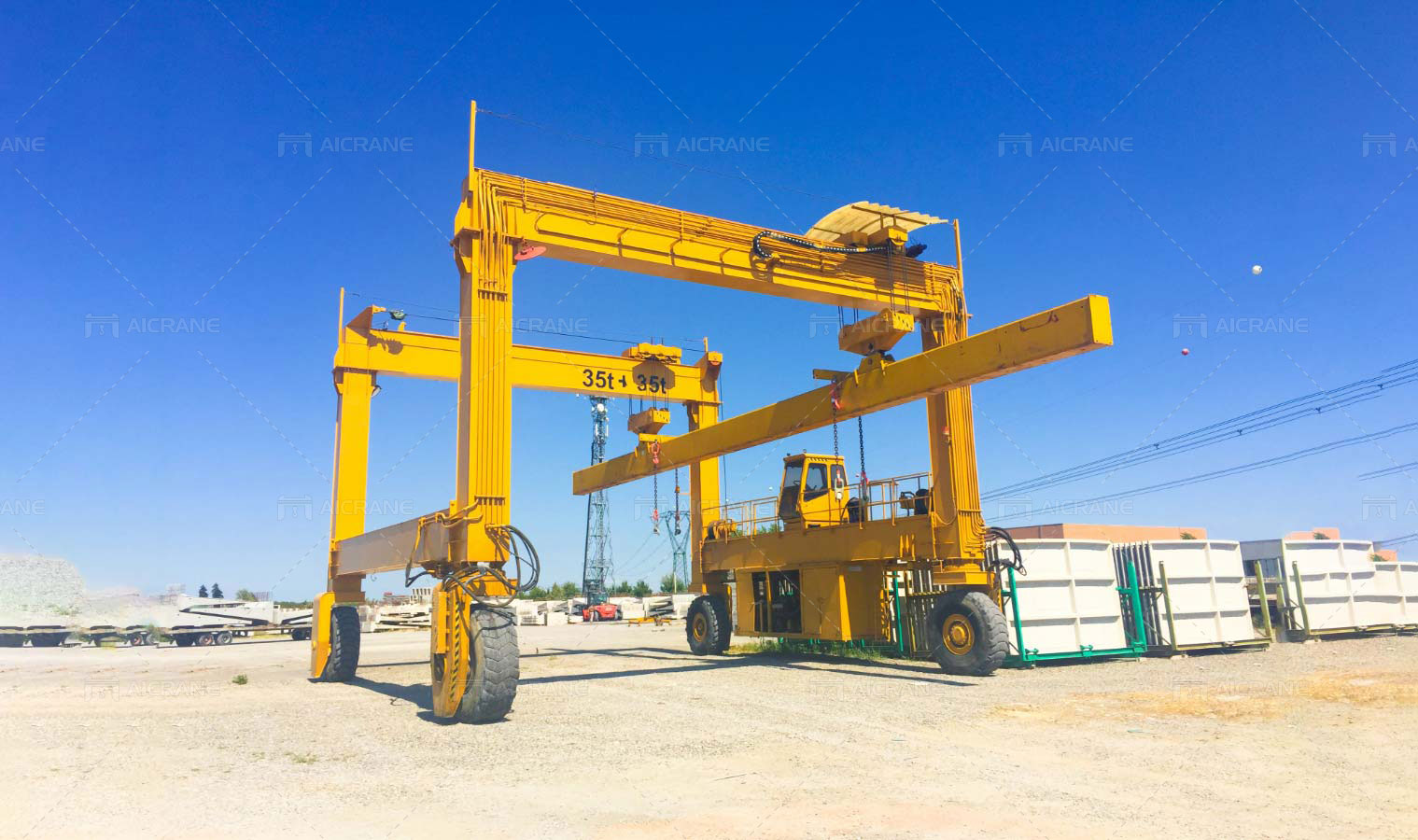 RTG-crane-Для заводов и цехов
