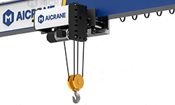 Козловой кран на пневмоходу AICRANE
