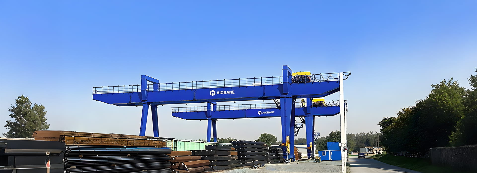 Козловые краны 10-500 тонн