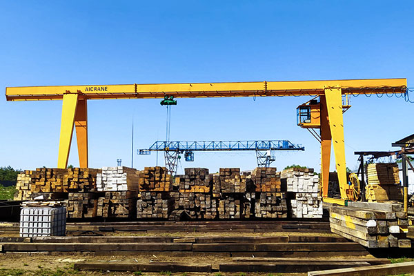 Однобалочный козловой кран