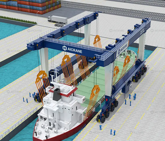 Мобильные краны для яхт и судов