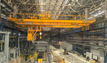 Модернизация мостового крана для металлургического предприятия в России